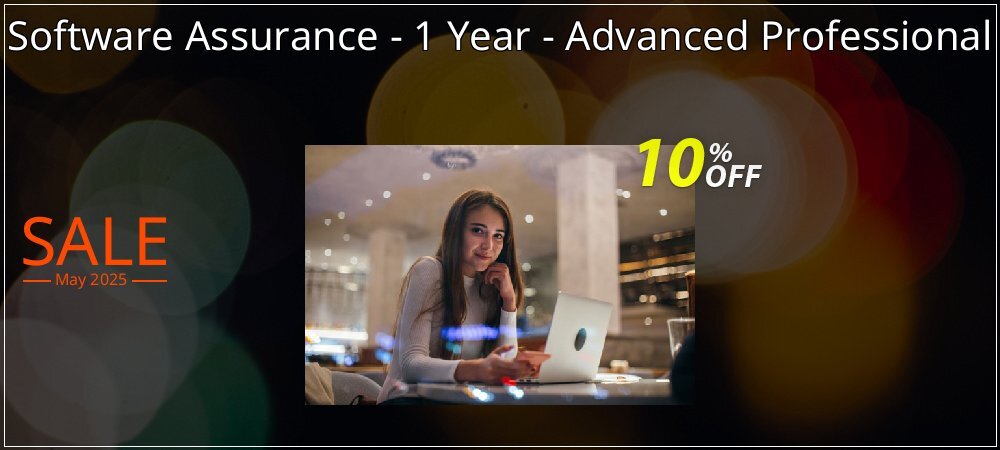 Software Assurance - 1 Year - Advanced Professional coupon on National Loyalty Day offering sales