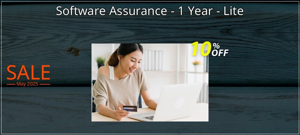 Software Assurance - 1 Year - Lite coupon on National Smile Day promotions
