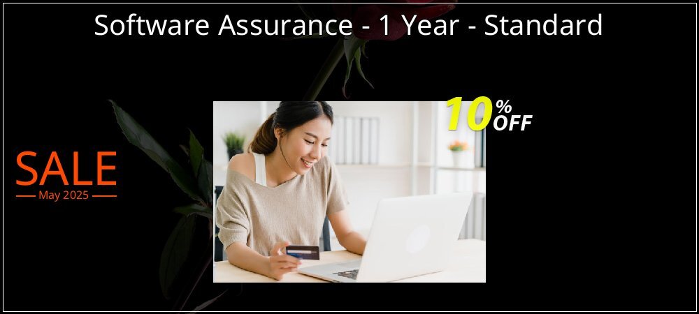 Software Assurance - 1 Year - Standard coupon on World Party Day sales