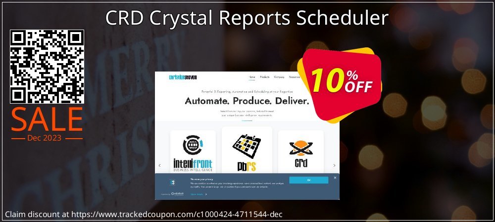 CRD Crystal Reports Scheduler coupon on World Password Day offering discount