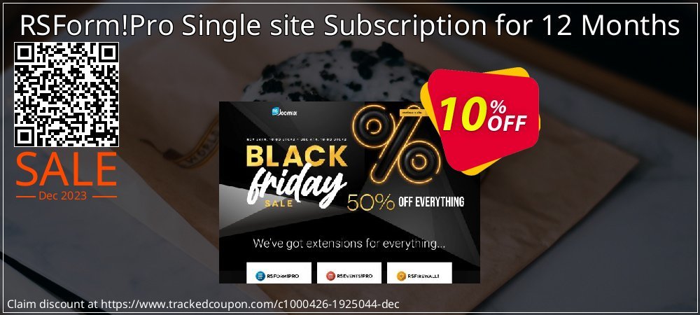 RSForm!Pro Single site Subscription for 12 Months coupon on Earth Hour discount