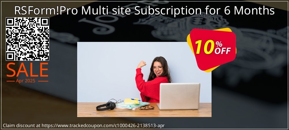 RSForm!Pro Multi site Subscription for 6 Months coupon on Virtual Vacation Day deals