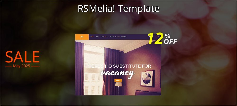 RSMelia! Template coupon on April Fools' Day offer