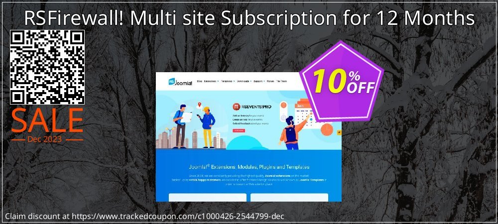 RSFirewall! Multi site Subscription for 12 Months coupon on World Password Day offer