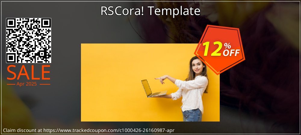 RSCora! Template coupon on April Fools' Day sales