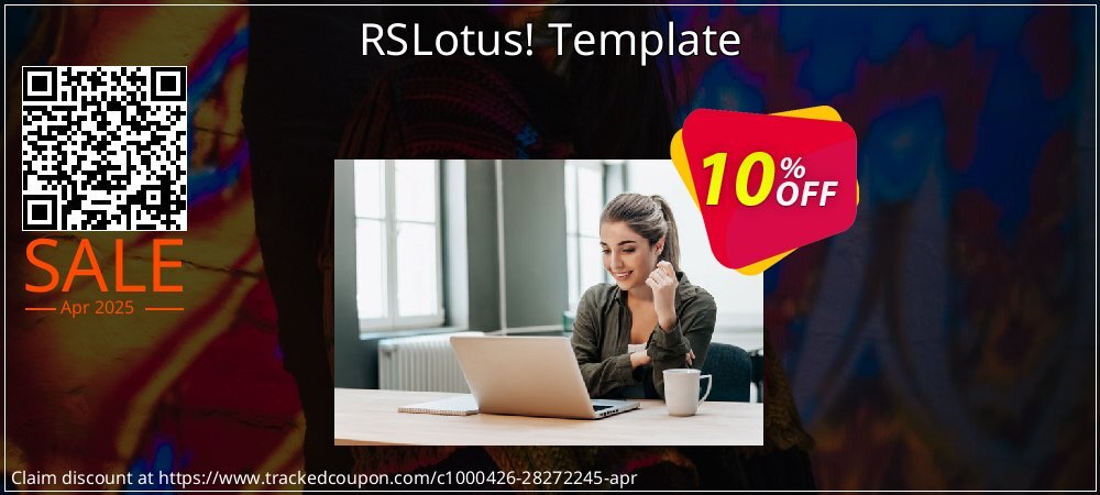 RSLotus! Template coupon on National Walking Day offer