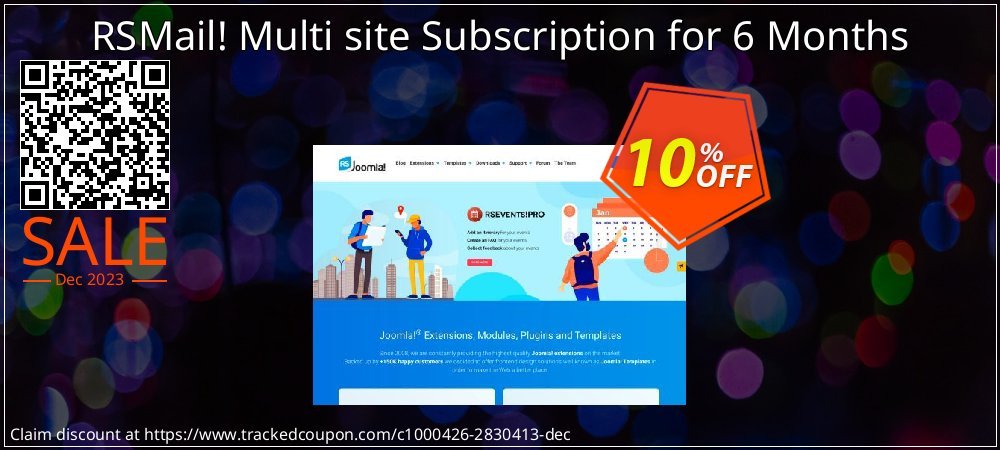 RSMail! Multi site Subscription for 6 Months coupon on Easter Day sales