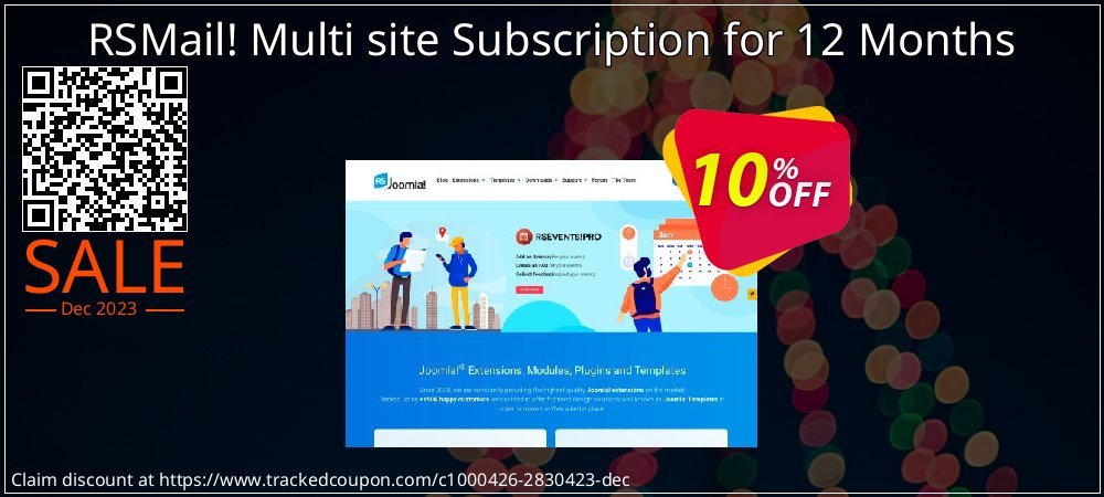 RSMail! Multi site Subscription for 12 Months coupon on Easter Day deals