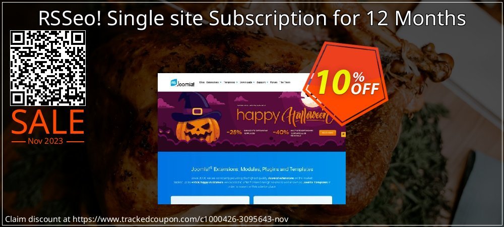 RSSeo! Single site Subscription for 12 Months coupon on Easter Day sales