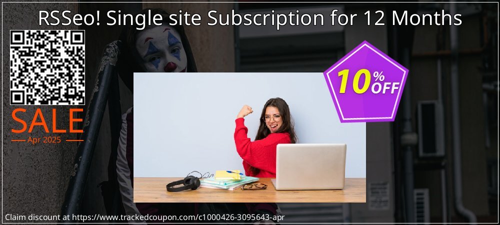 RSSeo! Single site Subscription for 12 Months coupon on Constitution Memorial Day deals