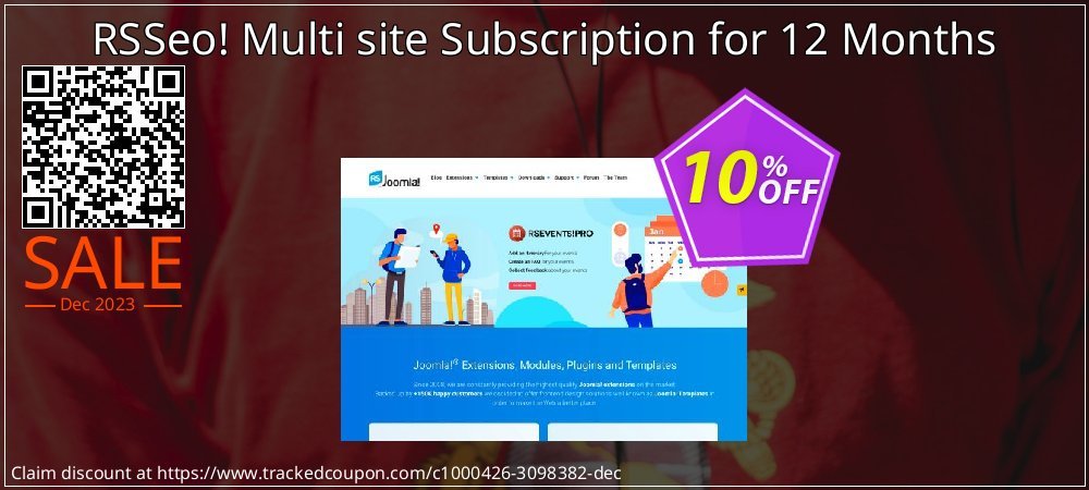 RSSeo! Multi site Subscription for 12 Months coupon on April Fools' Day discount