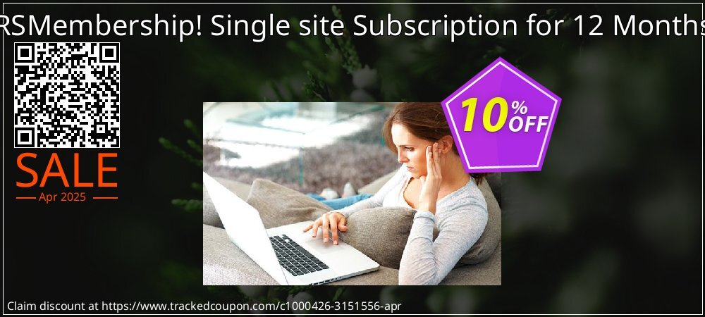 RSMembership! Single site Subscription for 12 Months coupon on National Loyalty Day super sale