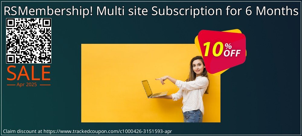 RSMembership! Multi site Subscription for 6 Months coupon on Easter Day super sale