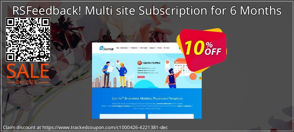 RSFeedback! Multi site Subscription for 6 Months coupon on World Party Day sales