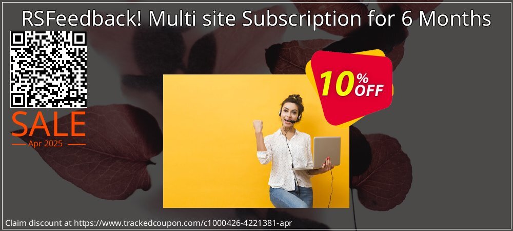 RSFeedback! Multi site Subscription for 6 Months coupon on World Party Day sales