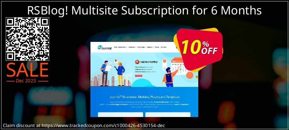 RSBlog! Multisite Subscription for 6 Months coupon on World Password Day offer