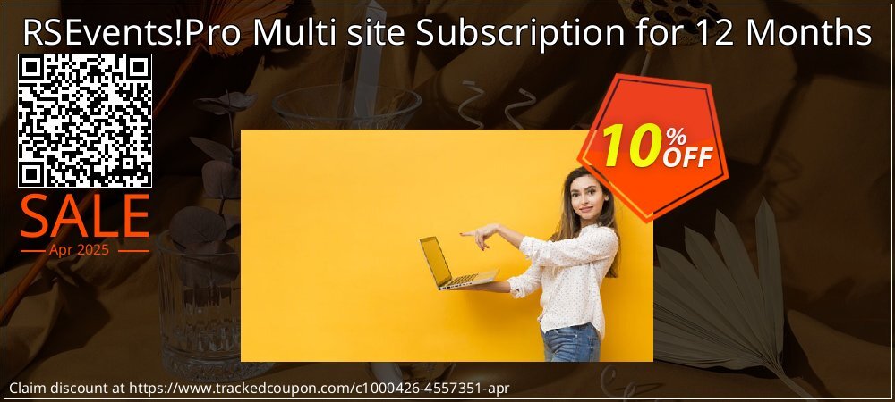 RSEvents!Pro Multi site Subscription for 12 Months coupon on National Loyalty Day deals