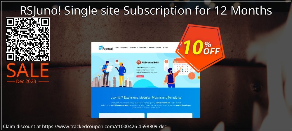 RSJuno! Single site Subscription for 12 Months coupon on Tell a Lie Day offering discount