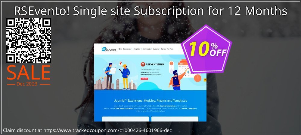 RSEvento! Single site Subscription for 12 Months coupon on National Loyalty Day discount
