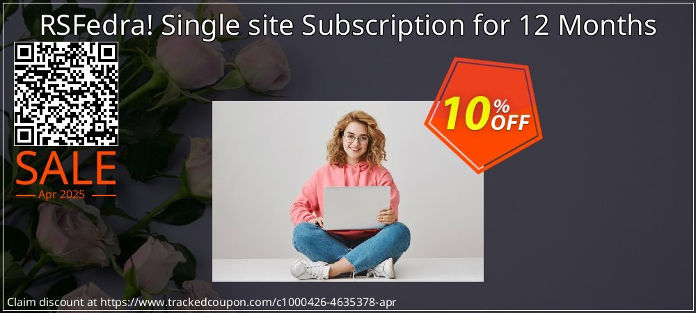 RSFedra! Single site Subscription for 12 Months coupon on Constitution Memorial Day discounts