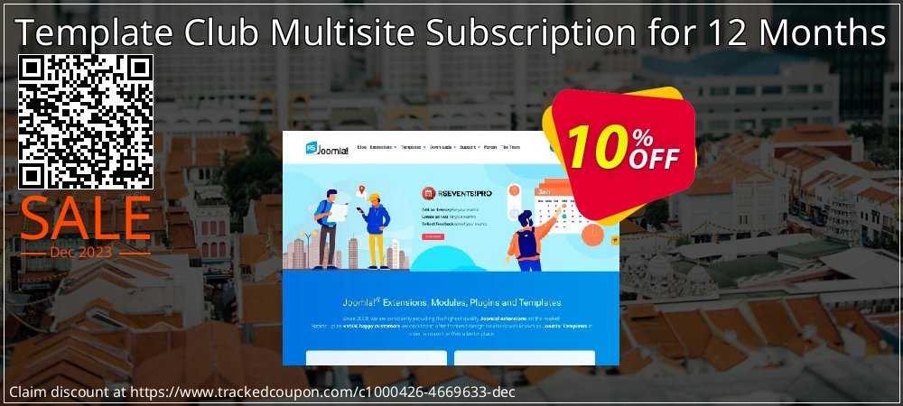 Template Club Multisite Subscription for 12 Months coupon on Constitution Memorial Day promotions