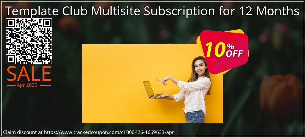 Template Club Multisite Subscription for 12 Months coupon on Easter Day discounts