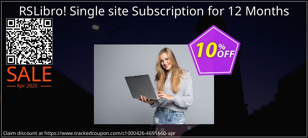 RSLibro! Single site Subscription for 12 Months coupon on Mother Day discount