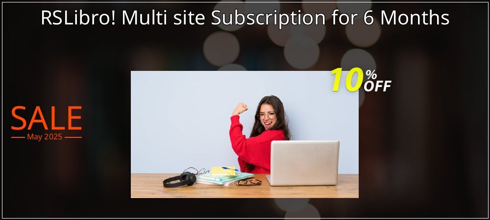 RSLibro! Multi site Subscription for 6 Months coupon on Easter Day offer