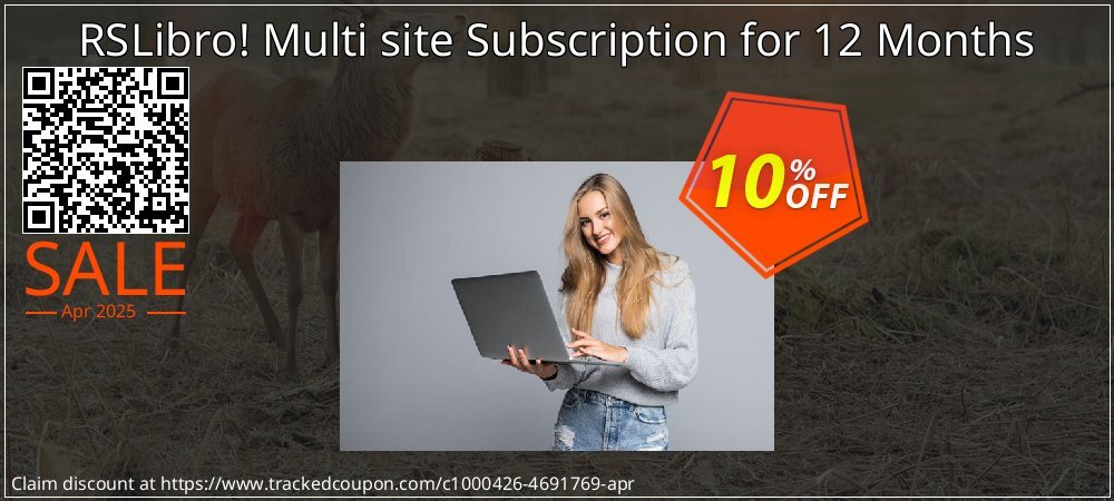 RSLibro! Multi site Subscription for 12 Months coupon on World Password Day offering discount