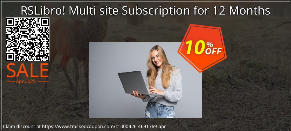 RSLibro! Multi site Subscription for 12 Months coupon on World Password Day offering discount