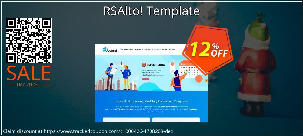 RSAlto! Template coupon on Easter Day promotions