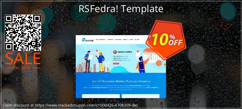 RSFedra! Template coupon on National Smile Day deals