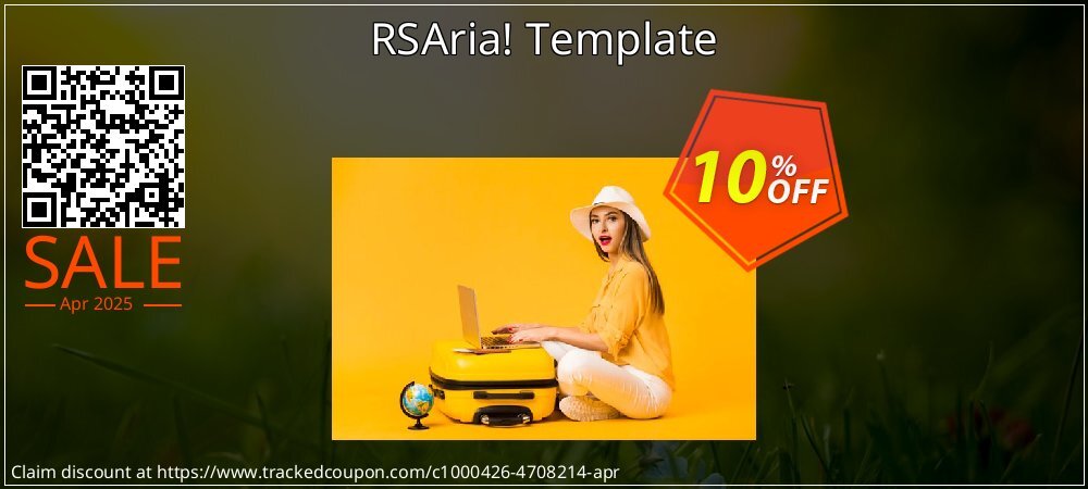 RSAria! Template coupon on Tell a Lie Day offering sales