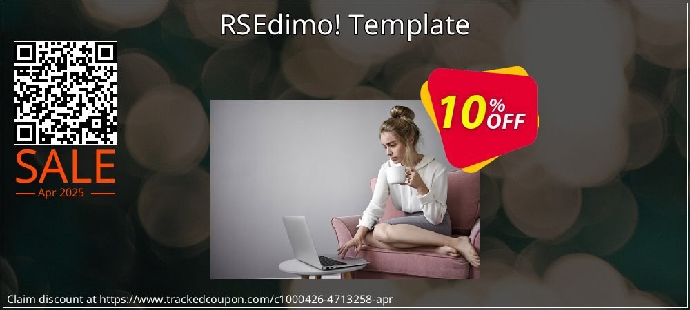 RSEdimo! Template coupon on Constitution Memorial Day deals