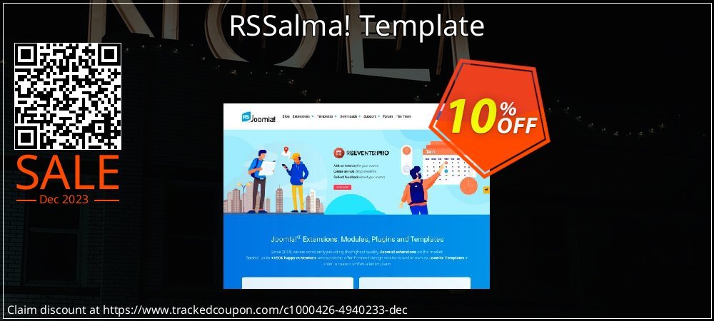 RSSalma! Template coupon on Constitution Memorial Day offering sales