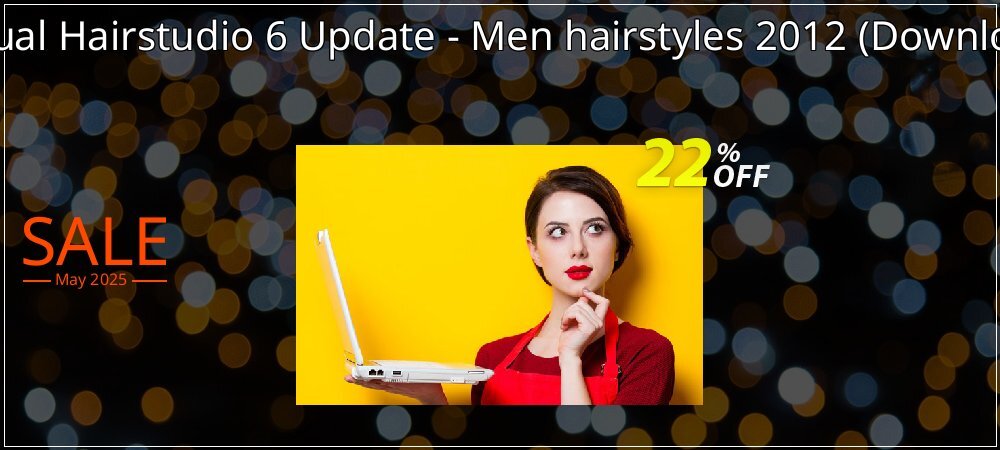 Virtual Hairstudio 6 Update - Men hairstyles 2012 - Download  coupon on Tell a Lie Day super sale