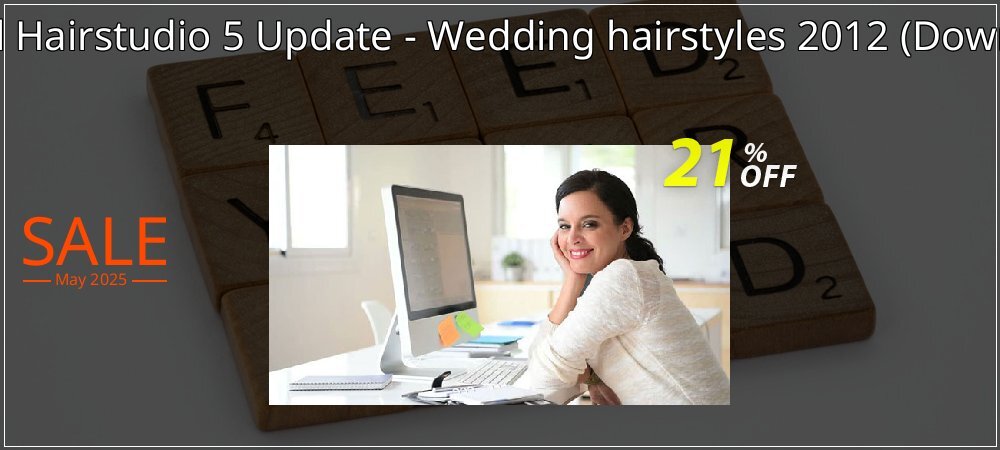 Virtual Hairstudio 5 Update - Wedding hairstyles 2012 - Download  coupon on April Fools' Day deals