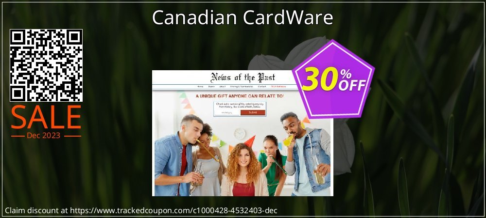 Canadian CardWare coupon on Constitution Memorial Day discount