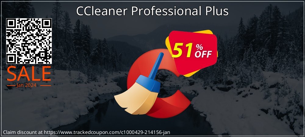 Get 50% OFF CCleaner Professional Plus promo sales