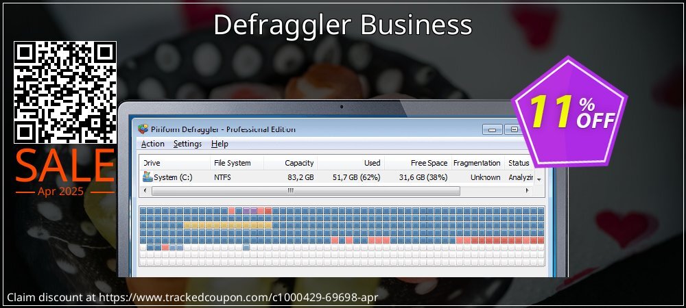 Defraggler Business coupon on Easter Day offer