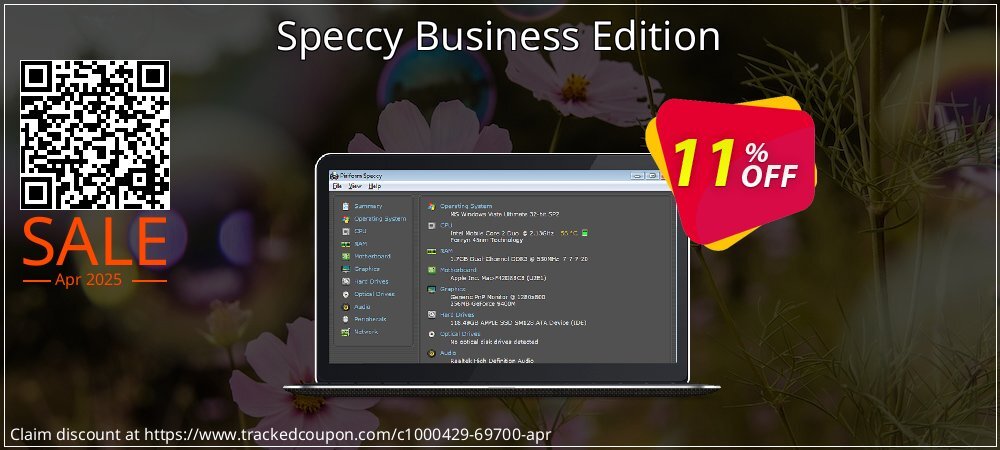 Speccy Business Edition coupon on Mother Day offering sales