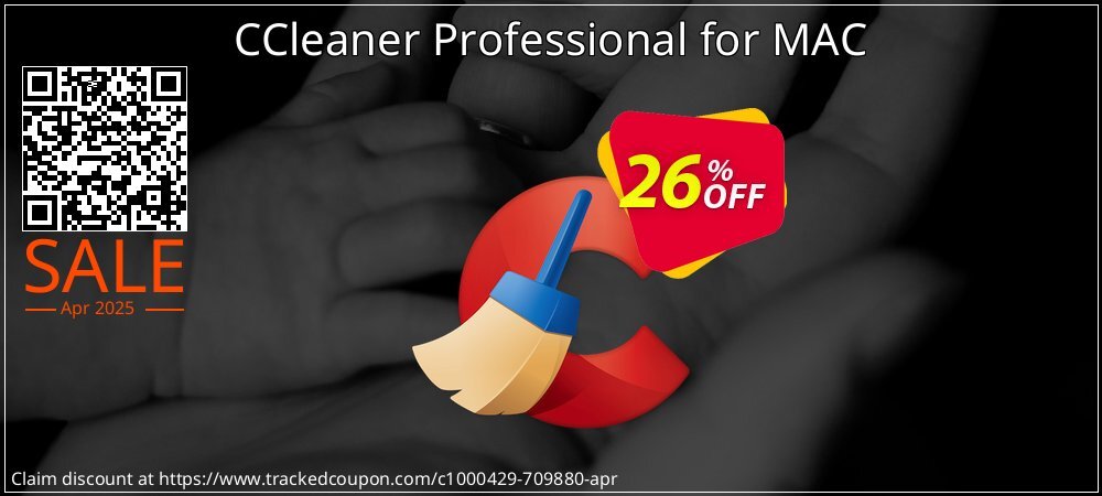 CCleaner Professional for MAC coupon on World Backup Day offering discount