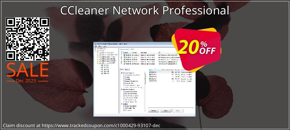 CCleaner Network Professional coupon on Back to School super sale