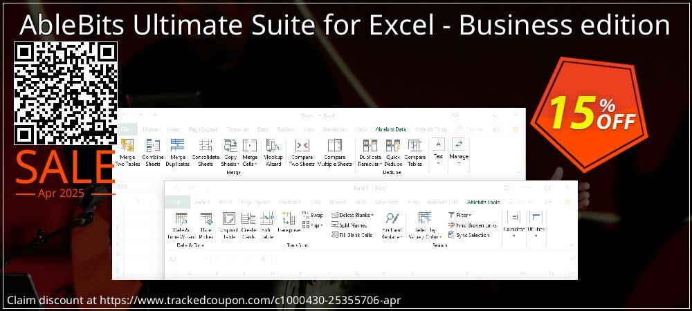 AbleBits Ultimate Suite for Excel - Business edition coupon on World Party Day discounts