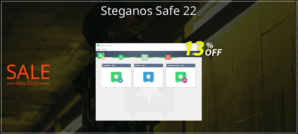 Steganos Safe 22 coupon on World Backup Day offering discount