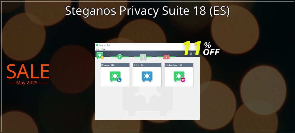 Steganos Privacy Suite 18 - ES  coupon on Mother's Day super sale
