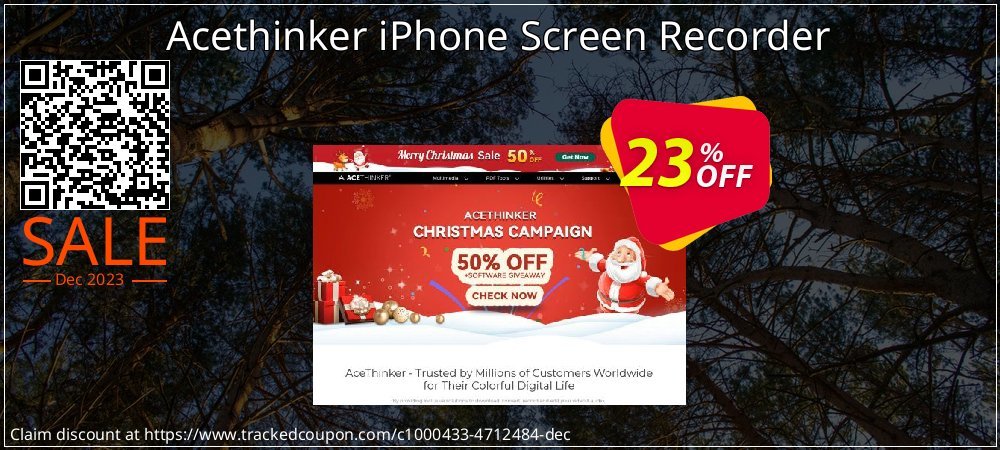 Get 20% OFF Acethinker iPhone Screen Recorder discount