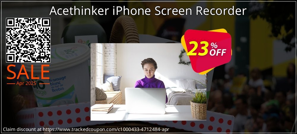 Acethinker iPhone Screen Recorder coupon on National Smile Day promotions