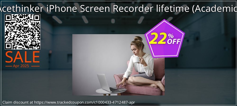 Acethinker iPhone Screen Recorder lifetime - Academic  coupon on April Fools Day sales