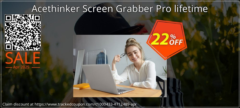 Acethinker Screen Grabber Pro lifetime coupon on National Smile Day offering discount